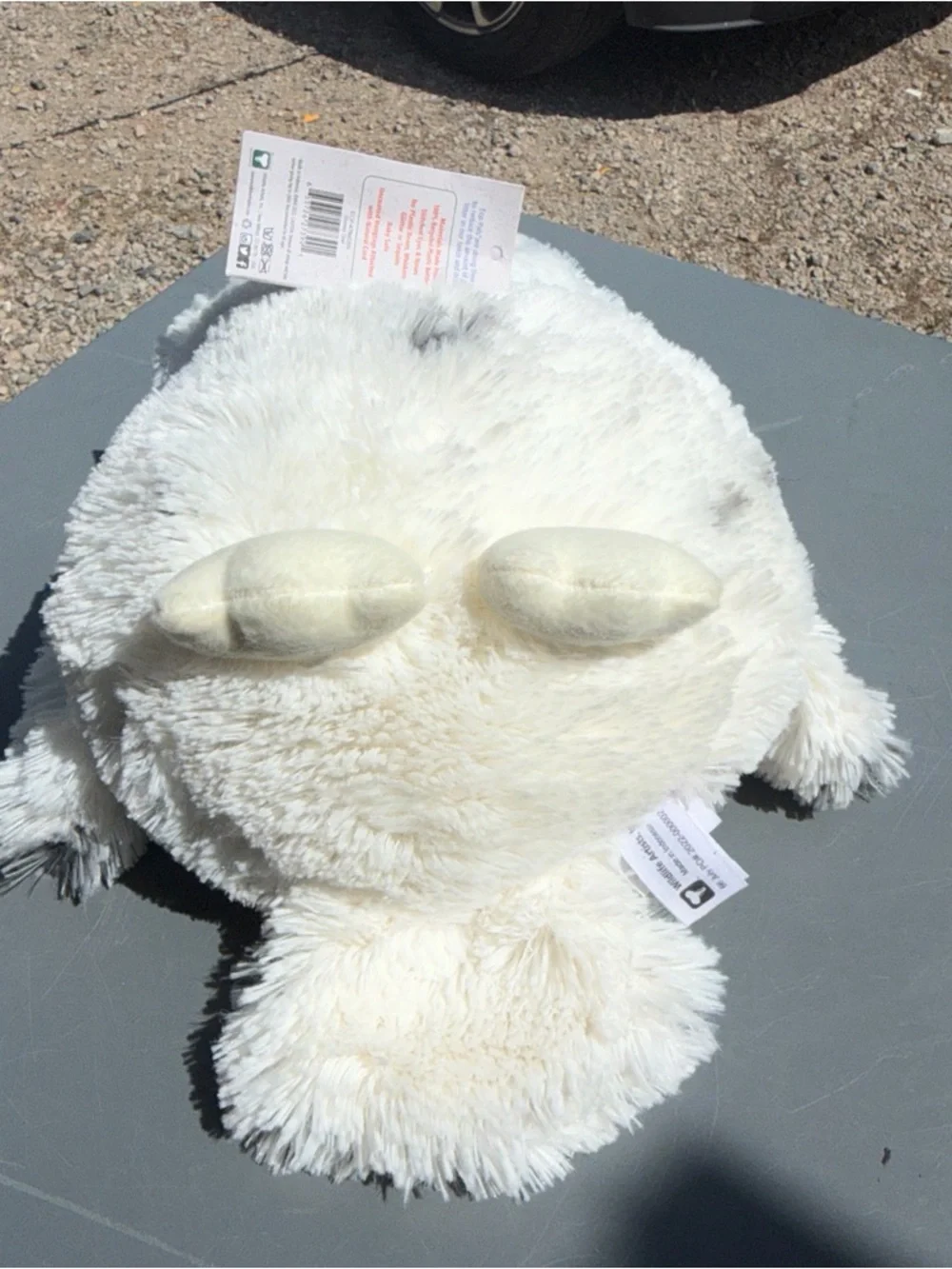 White Snowy Owl Plush Toy - Soft Eco-Friendly Stuffed Animal